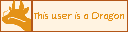 a yellow userbox that says this user is a dragon